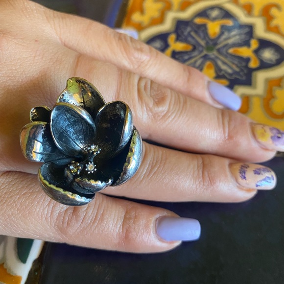 Fossil Magnolia Ring - Picture 2 of 4